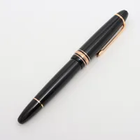 モンブラン マイスターシュテュック 146 GP×レジン 万年筆 ブラック×ゴールド ＡＢランク