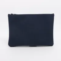 エルメス トゥルース フラットPMネオバン ポリアミド ネイビー ブラック金具 ＡＢランク