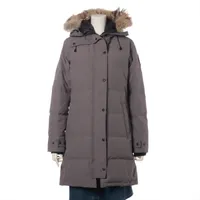 カナダグース SHELBURNE PARKA コットン×ポリエステル ダウンコート グレー