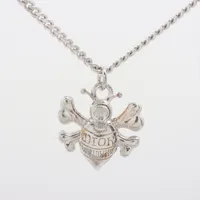 ディオール×ステューシー 925 ネックレス シルバー