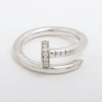 カルティエ ジュストアンクル ダイヤ 750(WG)