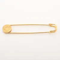 エルメス セリエ GP ブローチ ゴールド ＡＢランク