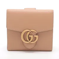 グッチ GGキャンバス キャンバス×レザー ウエストポーチ