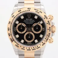 ロレックス コスモグラフデイトナ 116503G SS×YG AT 黒文字盤
