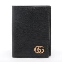 グッチ マイクログッチシマ 256926 レザー 財布 レッド AB