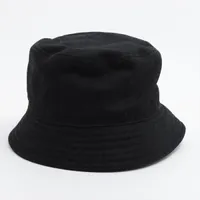 プラダ バケットハット コットン×ナイロン ハット ブラック AB
