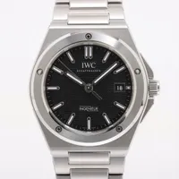 IWC インヂュニア オートマティック IW328901 SS AT 黒文字盤 Ａランク