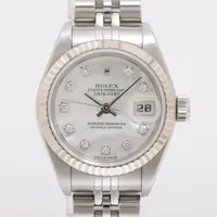 ロレックス デイトジャスト 79174G SS×WG AT シェル文字盤