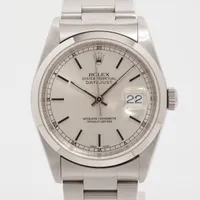 ロレックス デイトジャスト 16200 SS AT シルバー文字盤