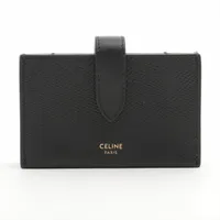ネイビー（紺）系 CELINE(セリーヌ) 折りたたみ財布(レディース