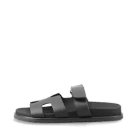 エルメス シプレ レザー サンダル 35 ブラック ABランクの買取