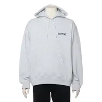 シュプリーム コットン パーカー 24AW グレー Ａランク