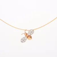 ギメル ダイヤ 18K(YG)×Pt950