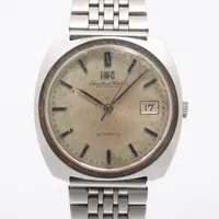 IWC シャフハウゼン SS×社外SS AT シルバー文字盤