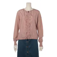 モンクレール CARDIGAN ウール カーディガン 20年 ピンク ＡＢランク