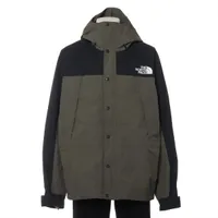 ノースフェイス ポリエステル×ナイロン ジャケット ブラック×カーキ ＡＢランク