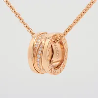 ブルガリ ビーゼロワン デザインレジェンド ダイヤ 750(PG)