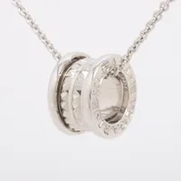 ブルガリ グリフ ソリテールハーフ ダイヤ リング Pt950 E A
