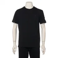 モンクレール コットン Tシャツ 23年 ブラック ＡＢランク
