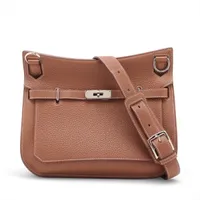 エルメス ジプシエール28 トリヨンクレマンス ゴールド シルバー金具 ＡＢランク