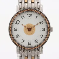 エルメス セリエ SE4.220 SS×GP QZ 白文字盤