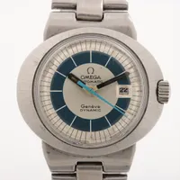 オメガ ジュネーブ ダイナミック SS AT シルバー文字盤