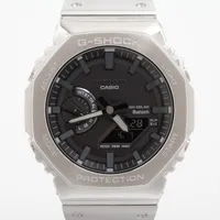 カシオ Gショック GM-B2100 SS ソーラー 黒文字盤 Ａランク
