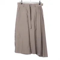 サカイ ウール×ポリエステル パンツ グレー Ａランク