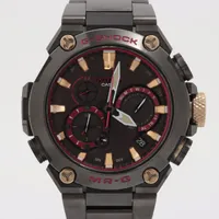 カシオ Gショック MRG-B2000B-1A4JR TI ソーラー 黒文字盤 Ａランク