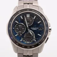 カシオ オシアナス OCW-S7000C-2AJF TI ソーラー パープル文字盤 ＡＢランク
