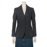 プラダ ウール×アンゴラ ジャケット 14AW ブラック ＡＢランク