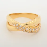 タサキ ダイヤ K18(YG)