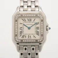 カルティエ パンテール ドゥ カルティエ W4PN0008 SS QZ シルバー文字盤