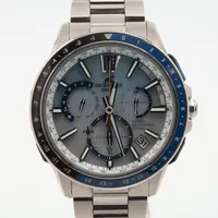 カシオ オシアナス OCW-G1100 TI ソーラー シルバー文字盤