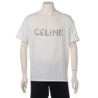セリーヌ コットン Tシャツ ホワイト ＢＣランク