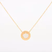 ティファニー T TWO サークル シェル 750(YG)