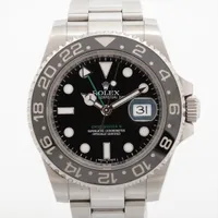 ロレックス GMTマスター Ⅱ 116710LN SS AT 黒文字盤
