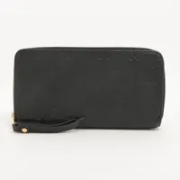 ヴィトン モノグラムアンプラント ジッピーウォレット M61864 ラウンドジップウォレット ノワール ＡＢランク