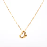 ティファニー オープンハート ミニ 750(YG)