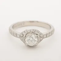 ショーメ リアン ダムール ソリテール ダイヤ Pt950 G