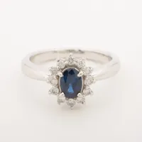 タサキ サファイア ダイヤ Pt900