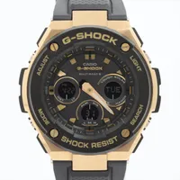 カシオ Gショック GST-W300G-1A9JF SS×ラバー ソーラー 黒文字盤 ＡＢランク