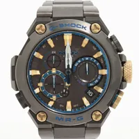 カシオ Gショック MRG-B2000B-1AJR TI ソーラー 黒文字盤