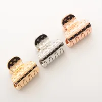 ヴィトン アクセソワール シュブ ナノグラム PM M68940 GP ヘアクリップ US0291/US0251/US0271 ゴールド×シルバー Ａランク