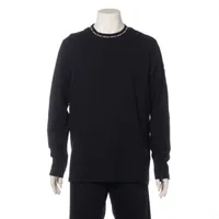 モンクレール コットン ロングTシャツ 21年 ブラック ＡＢランク