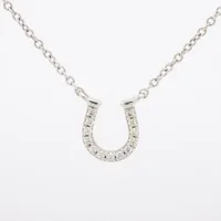 ティファニー メトロホースシュー ダイヤ 750(WG)