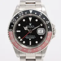 ロレックス GMTマスター Ⅱ 16710 SS AT 黒文字盤