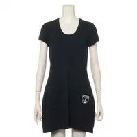 シャネル カシミヤ ワンピース 07A ブラック ＡＢランク