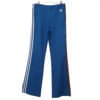 グッチ×アディダス コットン×ポリエステル スウェットパンツ ブルー Ａランク