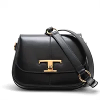 トッズ Tタイムレス レザー 2WAYショルダーバッグ ブラック ＡＢランク
